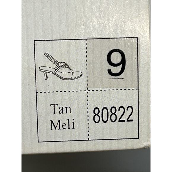 Parade Distressed Gold heels Womens 9 Strappy Buckle Embellished - Picture 10 of 10